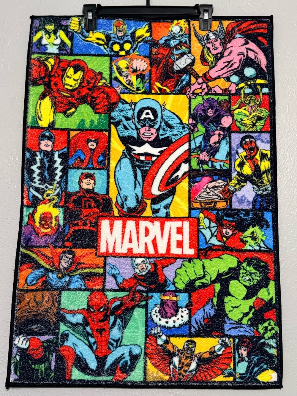Marvel Comics Vibrant print Rug/Room Decor New Non Slip 32x22